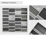 Factory Direct Wholesale Good Quality Strip Grey Glass/Metal Mosaic Tile