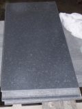 Honed Black Granite Tiles for Flooring and Walling