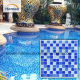 Blue Mosaic Tile Thickness Glass Mosaic Tiles for Swimming Pool