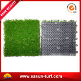 Easy Interlocking High Density PE Artificial Grass Tile