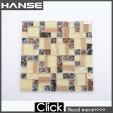 Py019 8mm Thickness Different Color Mix Glass Mosaic Tabletop Patterns