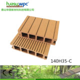 Wood Feeling Composite Flooring Sythenic WPC Swimming Pool Deck