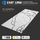 Artificial Marble Look Quartz Stone for Kitchen/Bathroom/Hotel Design