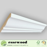 House Exterior Primed Wood Trim Interior and Exterior Decoration by MDF Moulding
