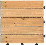 Factory Price High Quality DIY Interlocking Outdoor Fir Wood Deck Tiles