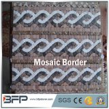 Indoor Tile Marble Herringbone Mosaic Tile Borders for Bathroom