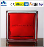 Jinghua High Quality in-Colored Red Glass Brick/Block