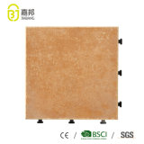 Chinese Click Clack Brand Names of Matte Finish Glazed Vitrified Ceramic porcelain Tile Flooring in Low Price for Balcony
