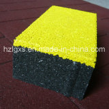 Surface Dyed Recyle Rubber Floor Tile