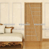 Moistureproof WPC Raw Material/PVC Wrapping Door for Coastal Areas (KM-14)
