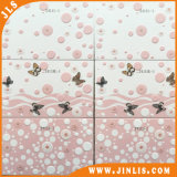 300X600mm Living Room Use Pink Gloosy Ceramic Wall Tiles