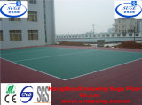 Flat Pattern Anti UV Non Slip Home Gym Tennis Flooring