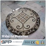 Marble Stone Tile Round Shape Waterjet Medallion for Floor Decoration