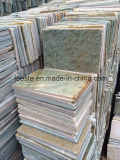 Popular Building Material Yellow Quartzite Tile for Floor and Cladding