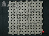 China Star White Marble Mosaic with Light Veins for Decoration