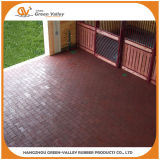 200X160mm on Sale Puzzle Rubber Paving Tiles for Horse Stall