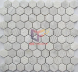2014 Latest Hexagon Shape Stone Marble Mosaic (CFS1006)