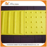 30X30cm High Density Rubber Tactile Floor Tile for Walkway