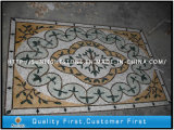 Custom Design Marble Stone Mosaic Flooring for Hotel Lobby