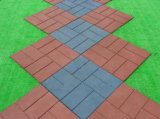 Outdoor Playground Rubber Paver/Interlocking  Rubber  Tiles /Sports Rubber Flooring/Garden Clorful Rubber Tiles.