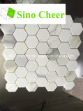Calacatta Gold Hexagon Marble Mosaic 12*12 Tile for Sale