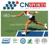 Factory Hot-Sale Rubber Tennis/Basketball/Badminton Spu Sports Flooring
