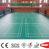 High Quality Indoor Green Leather Vinyl Sports Floor for Tennis Badminton 4.5m