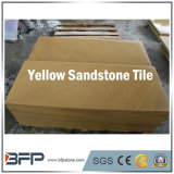 Popular Yellow Color Natural Sandstone Tiles for Hotel Wall and Floor