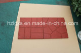 Convertible Brick Pattern Rubber Tiles for Pathway