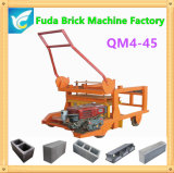 Qm4-45 Diesel Mobile Brick Machine for Concrete Hollow Solid Block