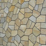 Meshed Beige/Rust Random Flagstone Tile Slate Paving
