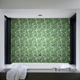Home Decoration Small Square Stained Glass Mosaic Tile for Bathroom