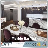 High End White Marble Tops for Bar Interior Design