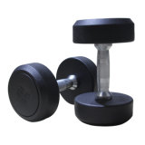 Rubber Dumbbell Crossfit Home Gym Equipment for Weight Lifting