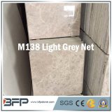 Light Coffee Net Polished Natural China Marble Stone Floor Tile