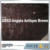 Brown Granite Polished Stone Floor Tile for Bathroom & Kitchen Flooring
