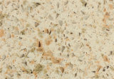 Fine Grain Ice Snow White Quartz Stone for Countertops
