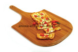 Cheap Price Bamboo Round Pizza Serving Cutting Board with Handle
