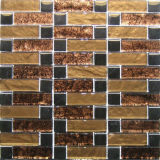 Building Material Gold Foil Glass Mosaic (VMW3309)