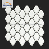 Beveled Good Price White Tile Honeycomb Shape Long Premium Hexagon Mosaic