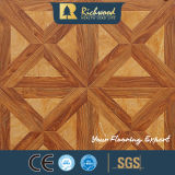 Household 12.3mm Vinyl Plank Oak Sound Absorbing Laminated Wood Floor