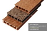 140*25mm High Quality WPC Solid Decking with Wood Testure, Good Price Outdoor Flooring
