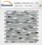 Mix Colour Wall Tile Metal Slate Crystal Glass Strip Mosaic