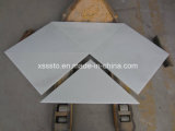 China Crystal Pure White Marble Tiles for Flooring & Wall Cladding