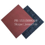 Rubber Gym Flooring, Rubber Floor for Gym, Playground Rubber Tile