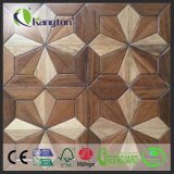 Luxury Popular Selling Art Parquet Wooden Flooring with Flower Look