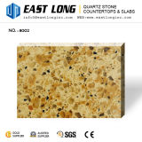 Hot Granite Color Artificial Quartz Stone Slabs for Kitchentops with Building Material