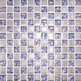 Silver Color Glass Mosaic Wall Tile Mosaic Ceramic 30X30