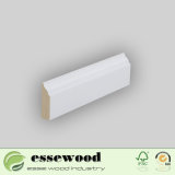 Smooth Durable Gesso Primed MDF Cornice Moulding for Home Decor