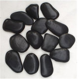 Black Color River Pebble Stone